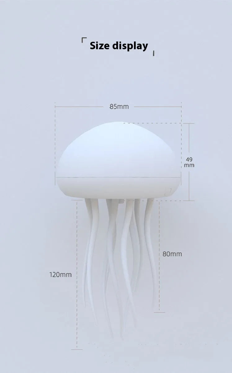 Jellyfish LED Lamp – Desk & Bedside Decor