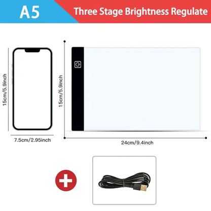 Dimmable LED Drawing Pad